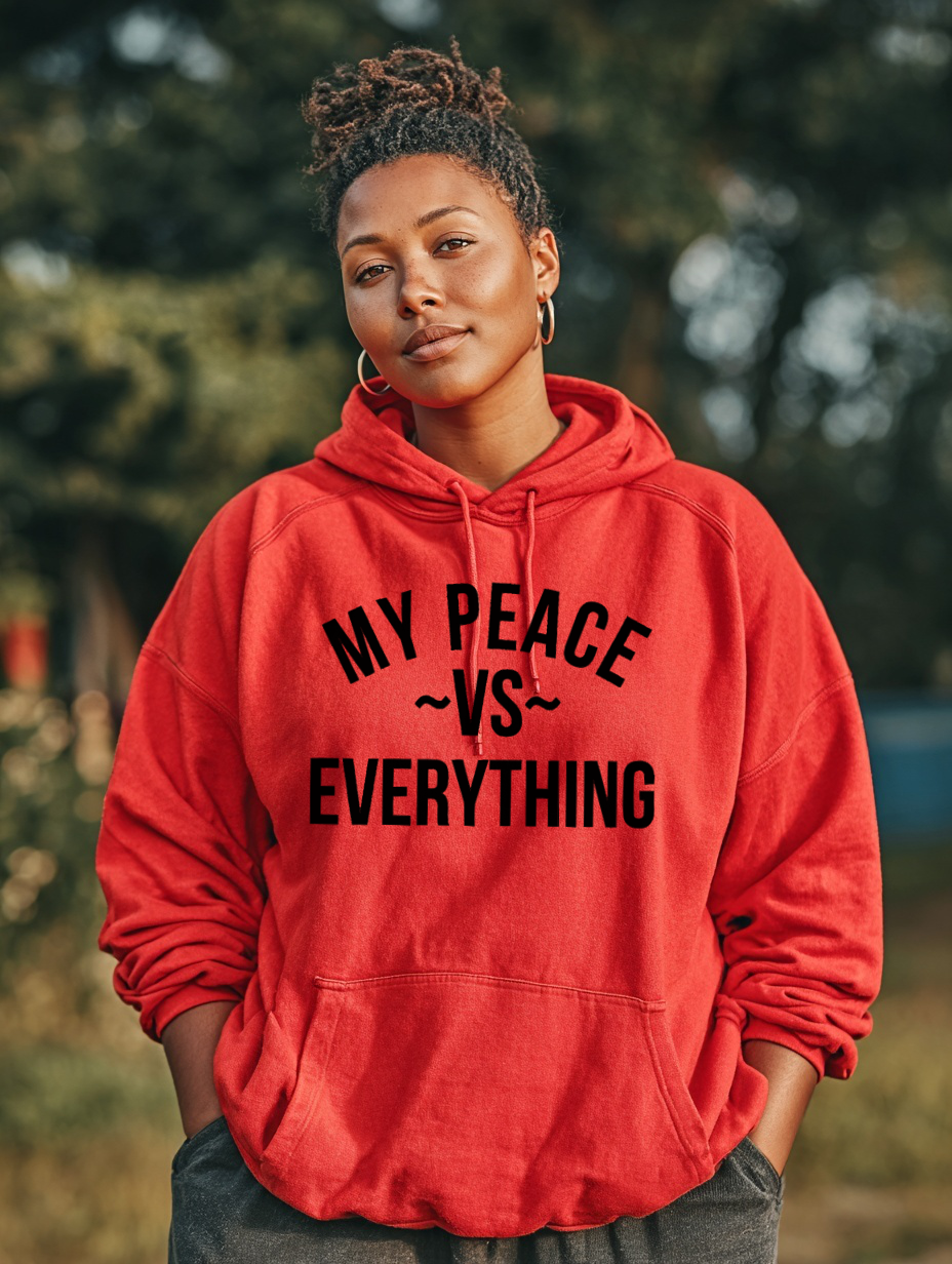 My Peace vs Everything hoodie (classic)