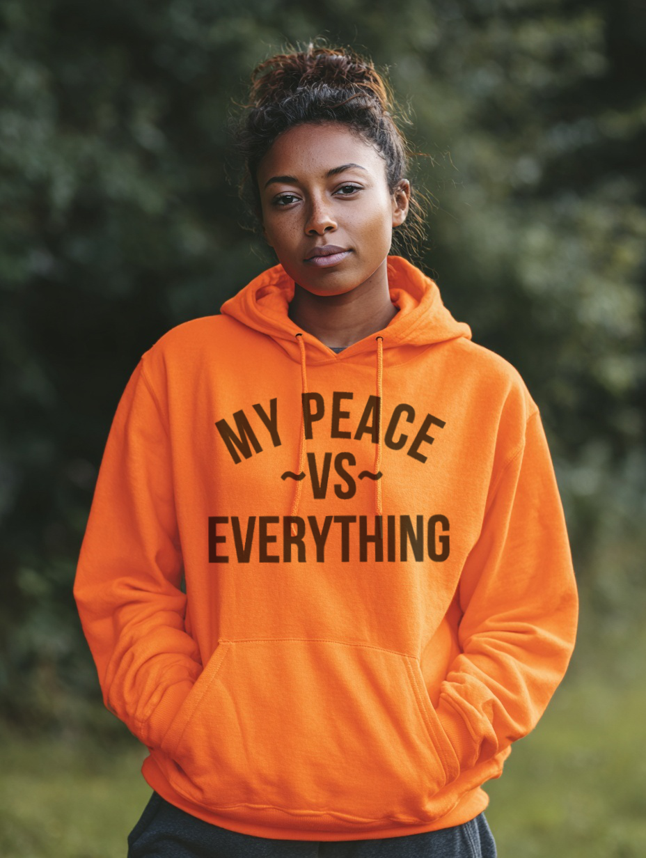 My Peace vs Everything hoodie (classic)