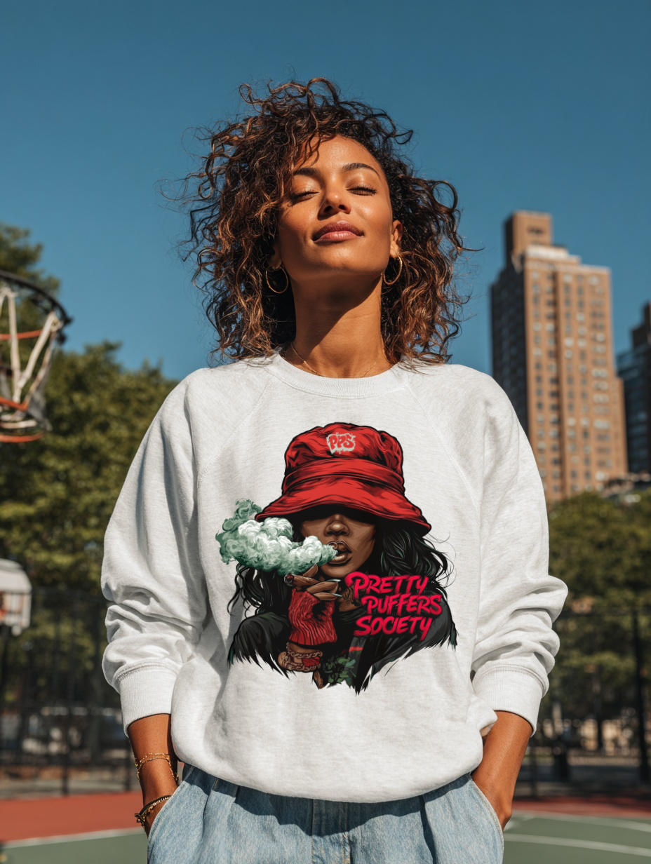 Pretty Puffers Society hip hop Sweatshirt