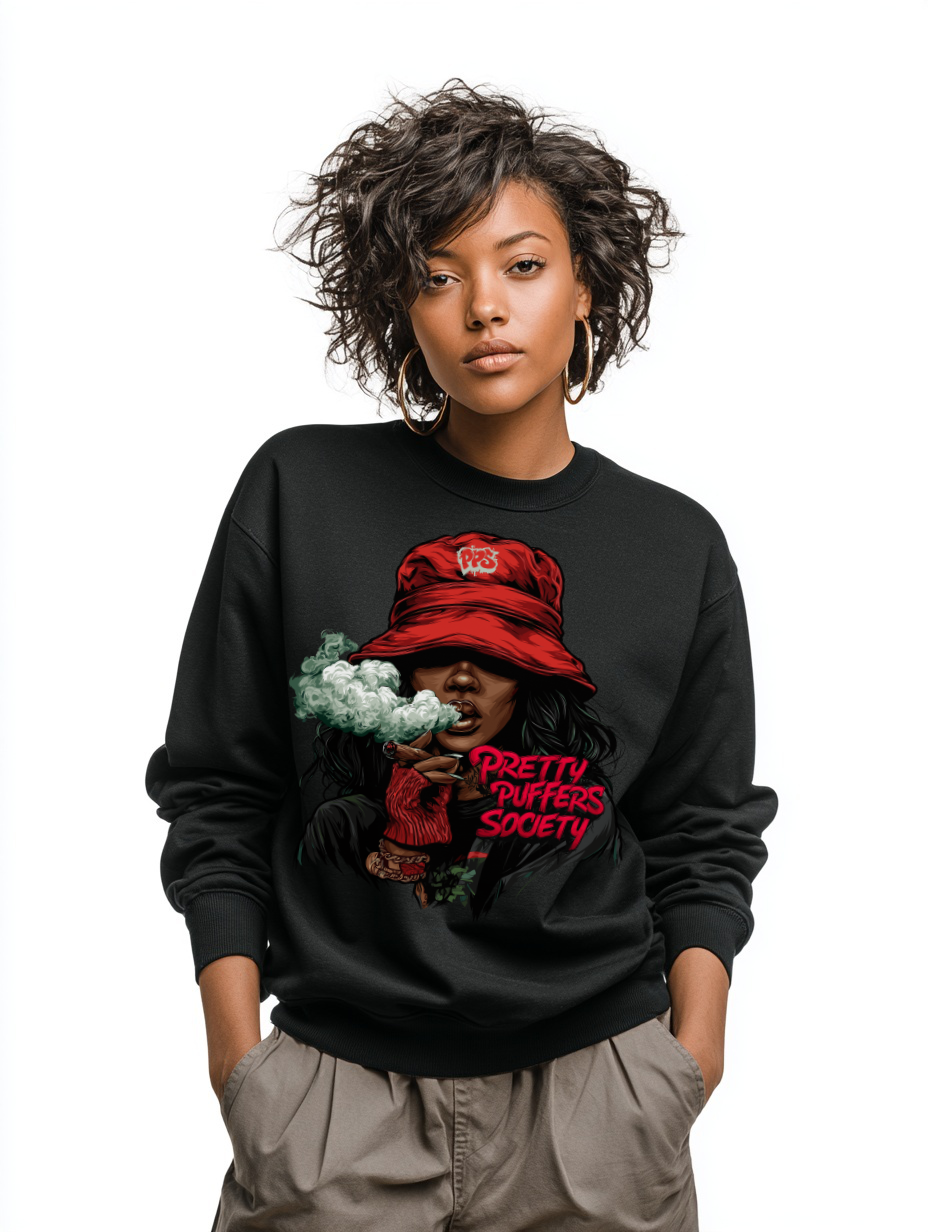 Pretty Puffers Society hip hop Sweatshirt