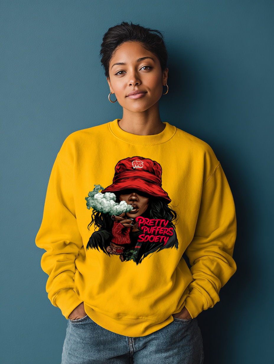 Pretty Puffers Society hip hop Sweatshirt