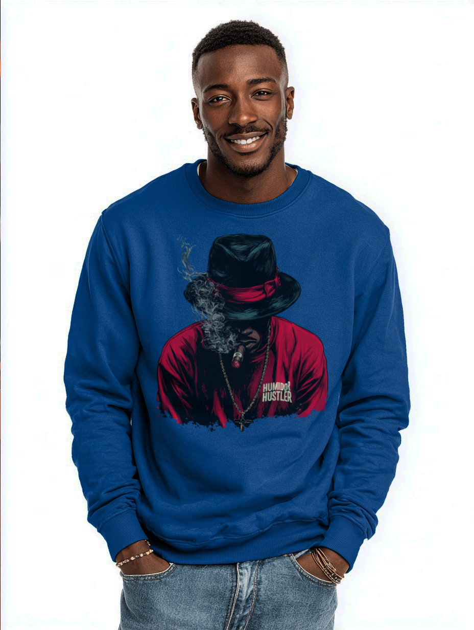 Humidor Hustler Fedora sweatshirt