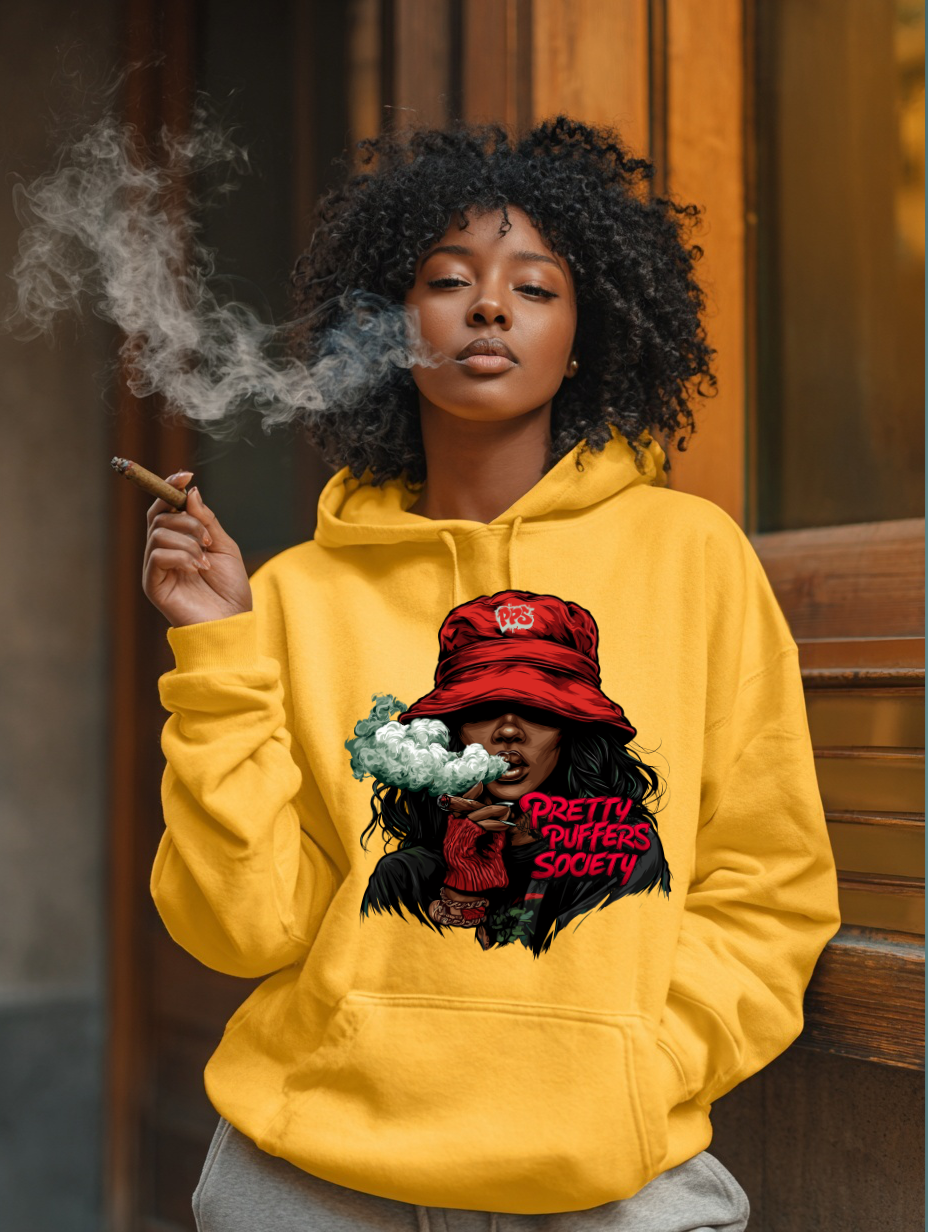 Pretty Puffers Society hip hop Hoodie