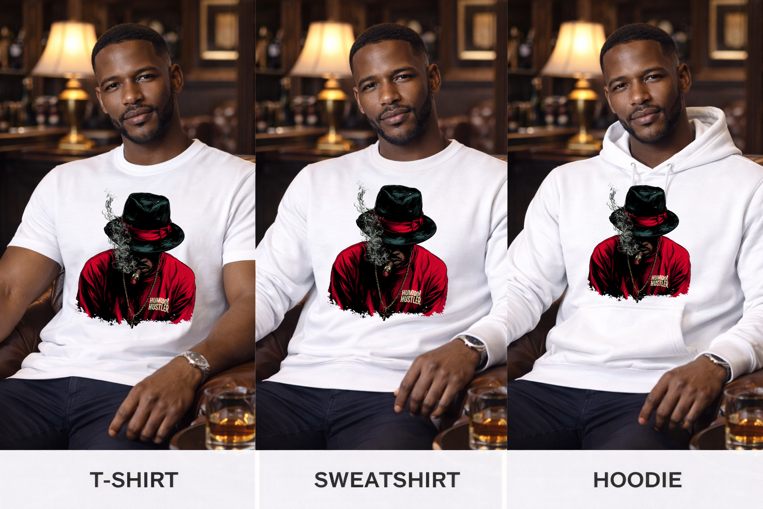 Humidor Hustler™ Fedora Smoke